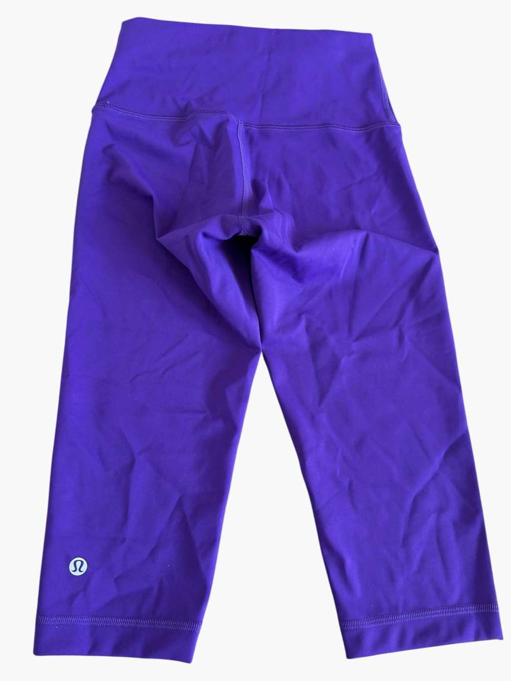 Lululemon Wunder Train High Rise Crop 15” Purple Leggings Size 4 NWT - Picture 3 of 7